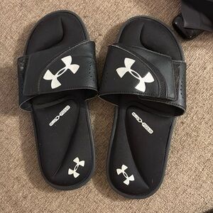 Boys Under Armour Size 6Y Slides